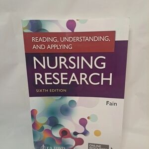 Reading, Understanding, and Applying Nursing Research by James A. Fain 2020
